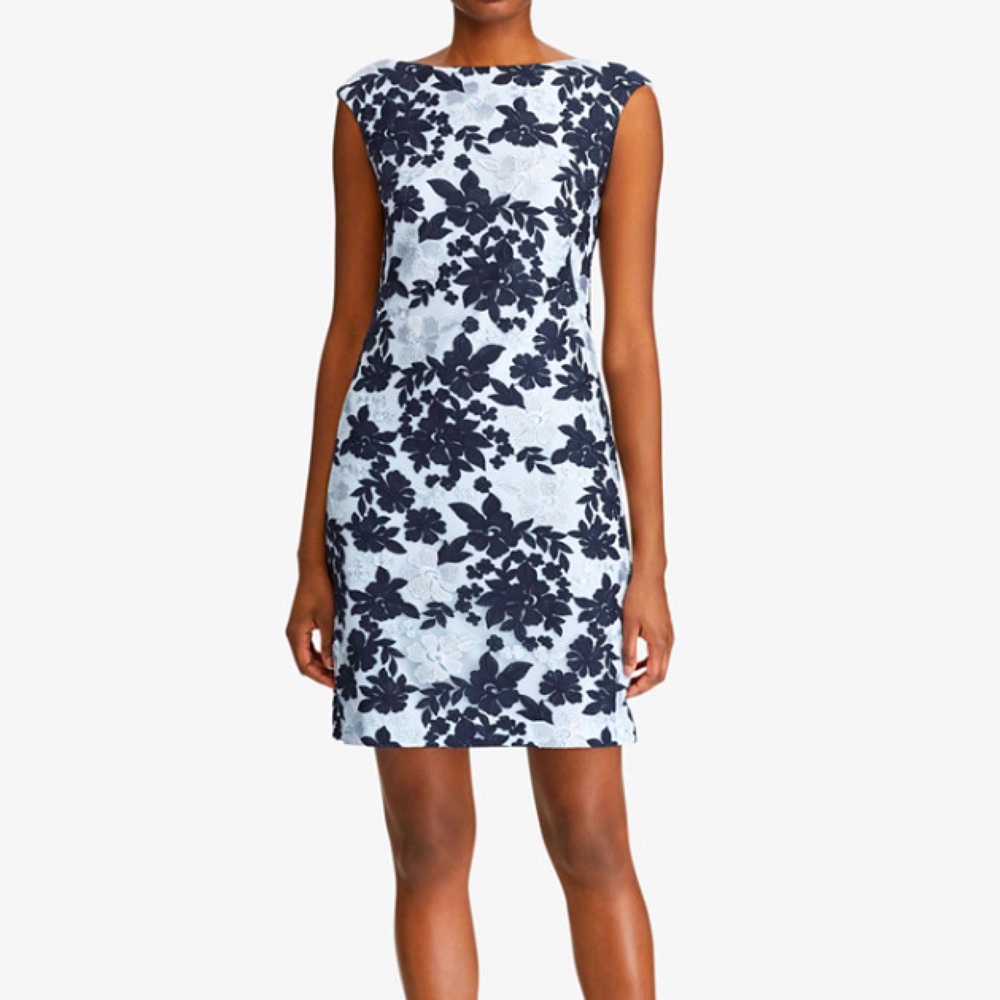 Lauren Ralph Lauren Petite Floral Sheath Dress
